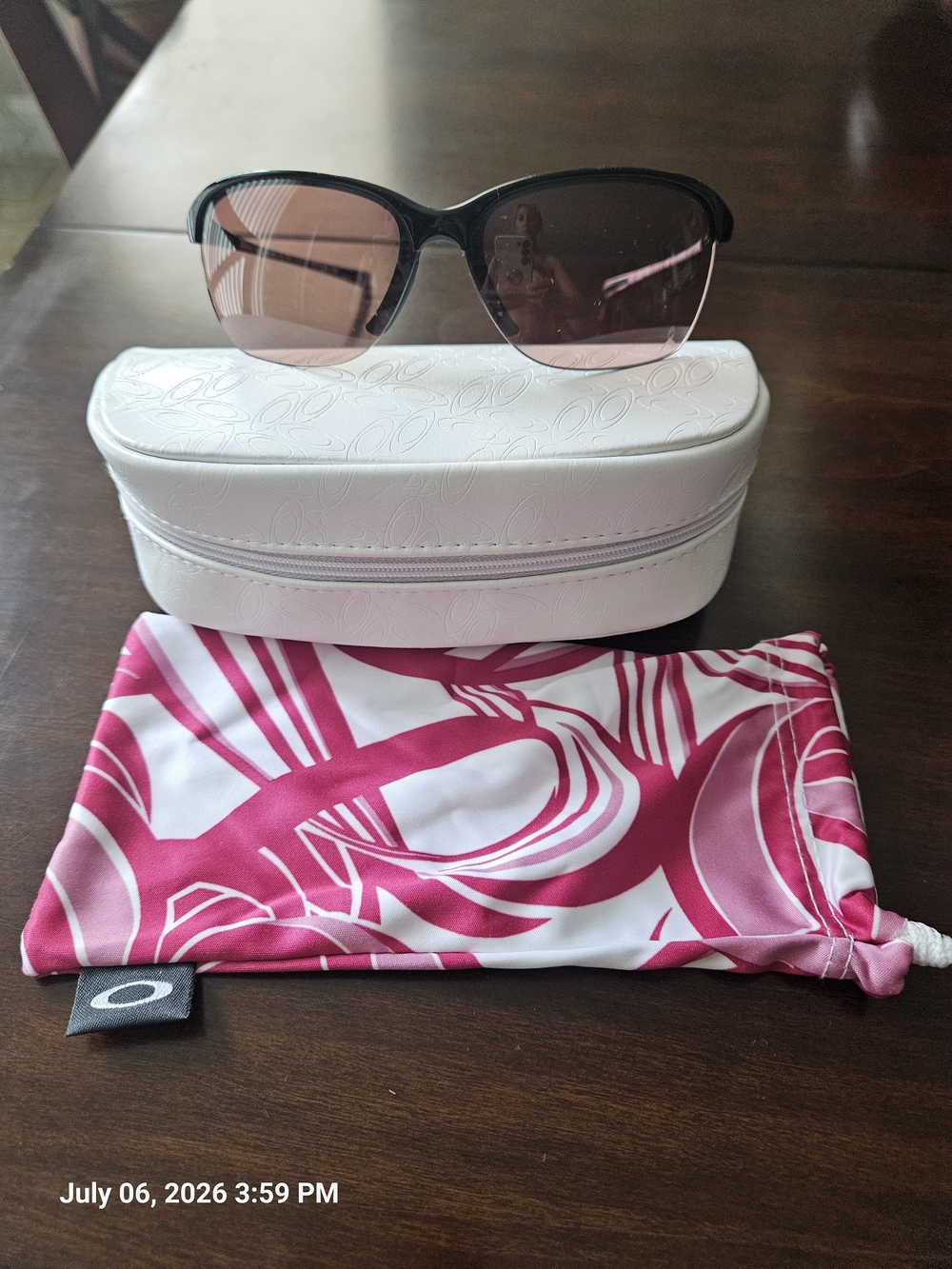 Oakley Ustoppable Womens Pink Sunglasses with Case